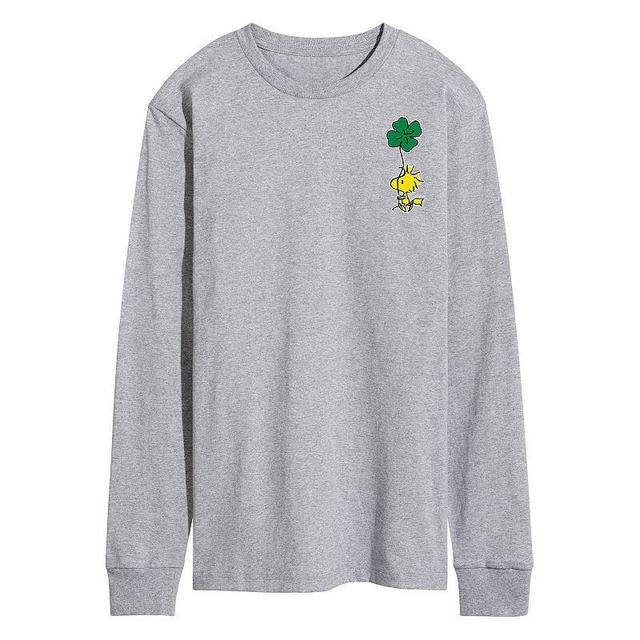 Mens Peanuts Snoopy Woodstock Tee Med Grey Product Image