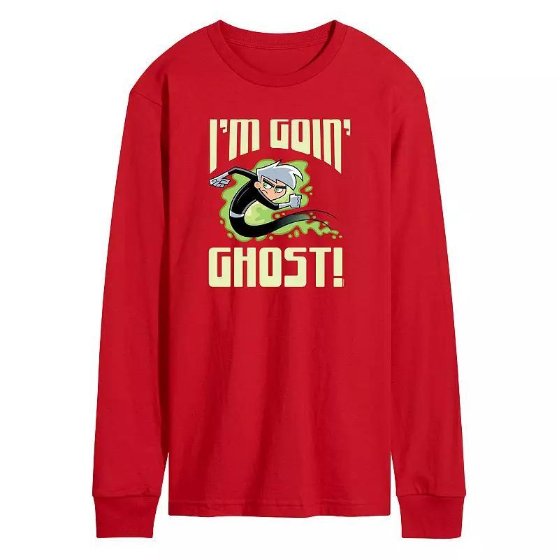 Men's Danny Phantom I'm Goin' Ghost Graphic Tee, Size: Large, Blue Product Image