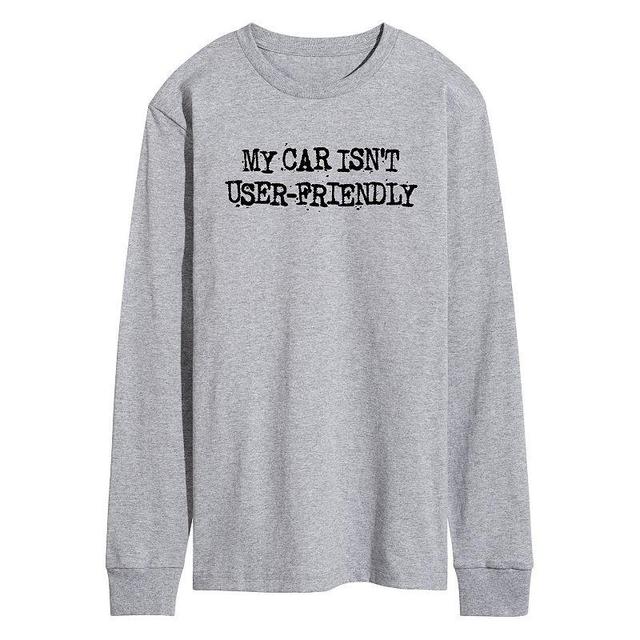 Mens My Car Isnt User Friendly Long Sleeve Tee Product Image