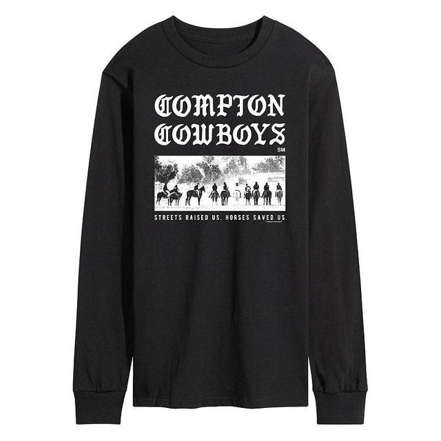 Mens Compton Cowboys Long Sleeve Graphic Tee Product Image