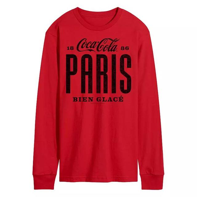 Mens Coca Cola Paris Long Sleeve Long Sleeve Graphic Tee Product Image