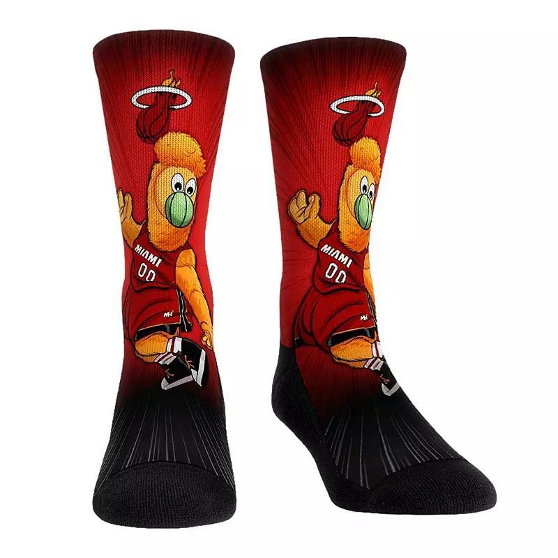 Rock Em Socks San Jose Sharks Mascot Pump Up Crew Socks, Mens Product Image