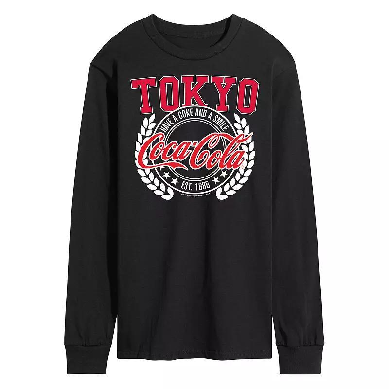 Mens Coca Cola Tokyo Long Sleeve Graphic Tee Product Image