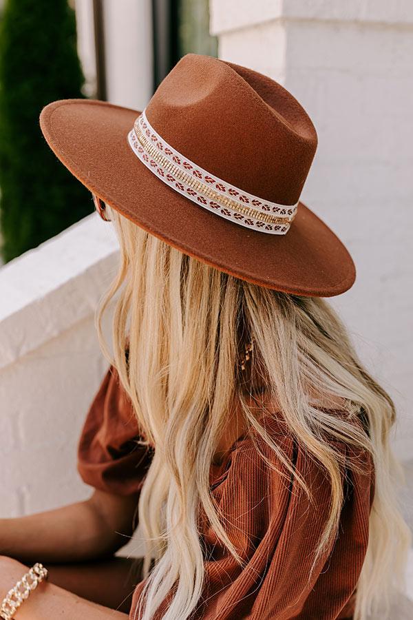 Vermont Bound Felt Fedora in Chocolate product image