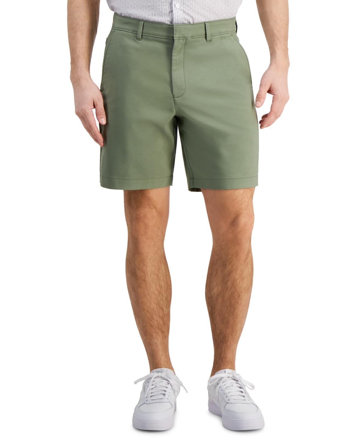 Alfani Mens Flat Front Four-Pocket 8 Tech Shorts, Created for Macys Product Image