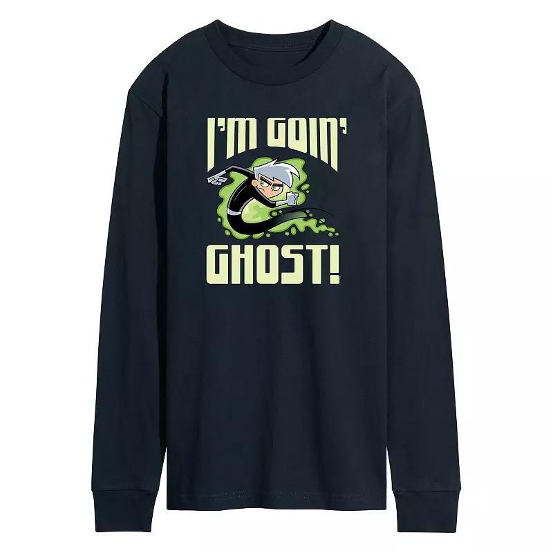 Men's Danny Phantom I'm Goin' Ghost Graphic Tee, Size: Large, Blue Product Image