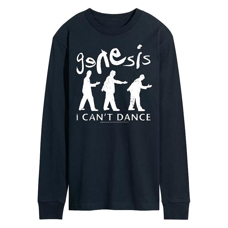 Mens Genesis I Cant Dance Long Sleeve Tee Blue Product Image