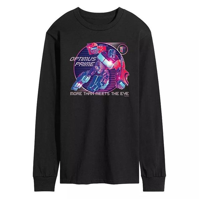 Mens Jurassic World Triceratops Long Sleeve Black Product Image