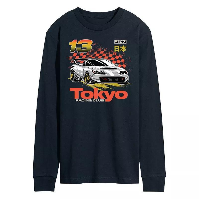 Mens Tokyo Racing Club Tee Blue Product Image