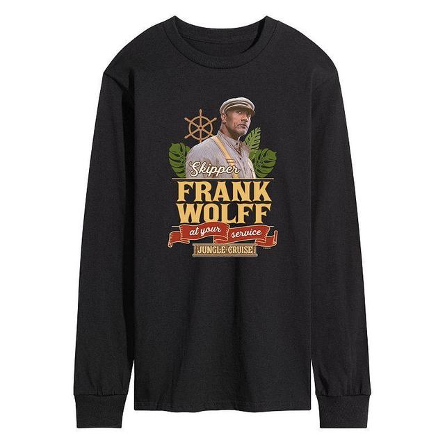 Disneys Jungle Cruise Mens Skipper Frank Wolff Long Sleeve Graphic Tee Product Image