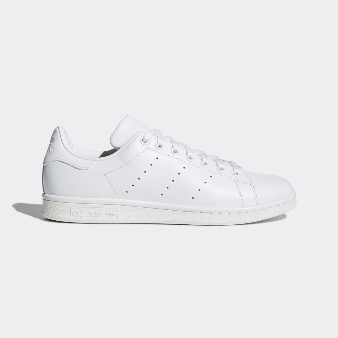 adidas Originals Mens adidas Originals Stan Smith - Mens Tennis Shoes White/White/White Product Image