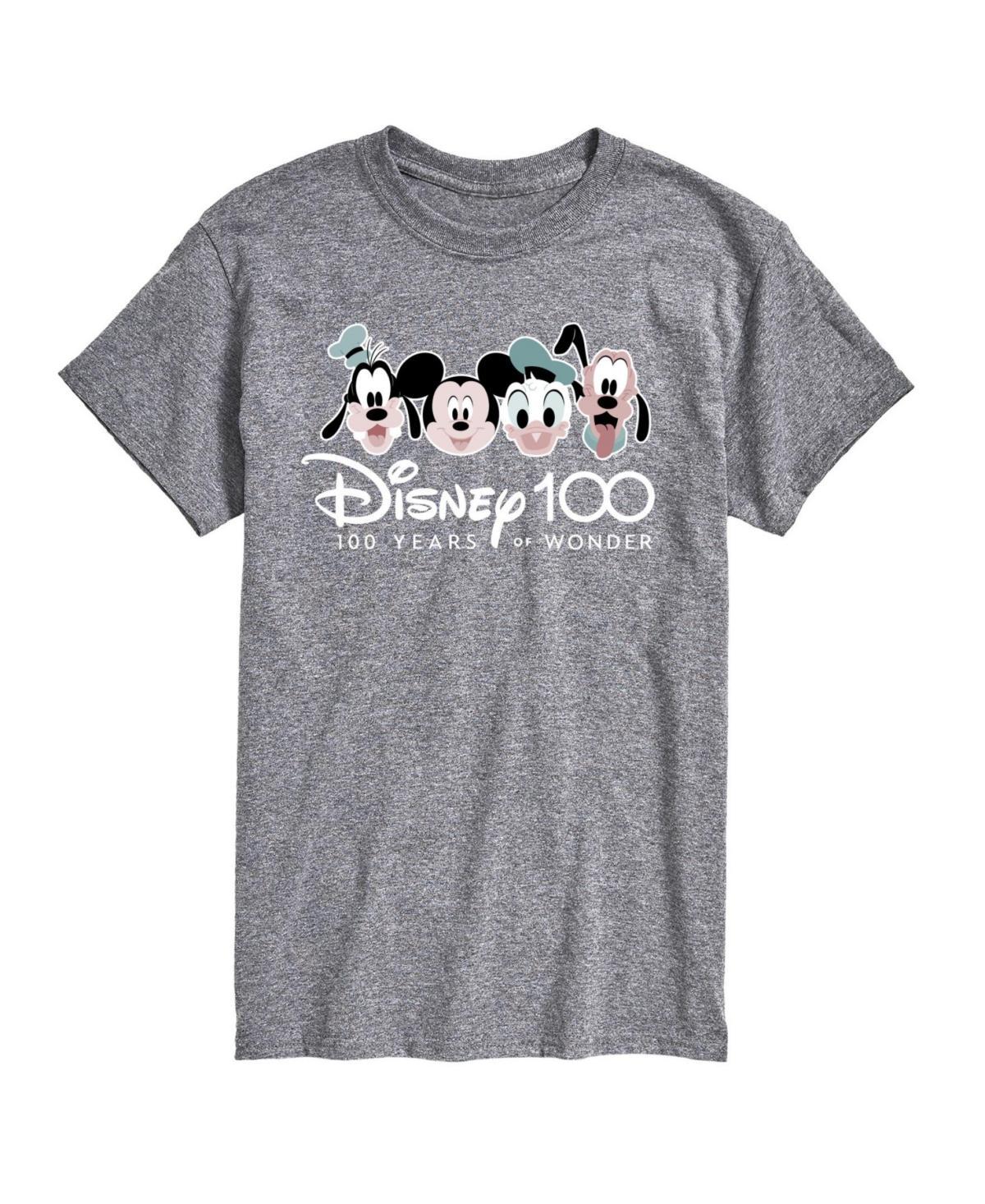 Disney 100 Mens Mickey Mouse Club Tee Med Grey Product Image