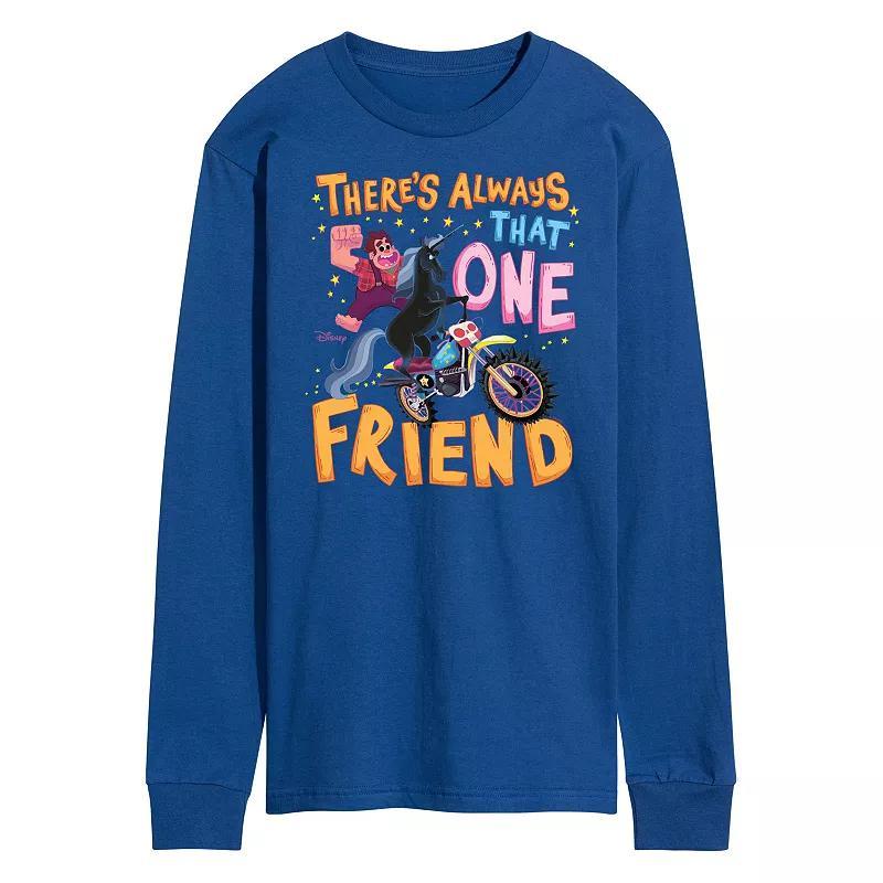 Disneys Wreck It Ralph Mens That One Friend Long Sleeve Graphic Tee Product Image