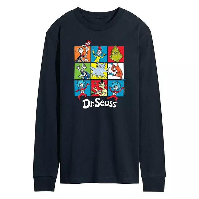 Mens Dr. Suess Character Grid Tee Product Image