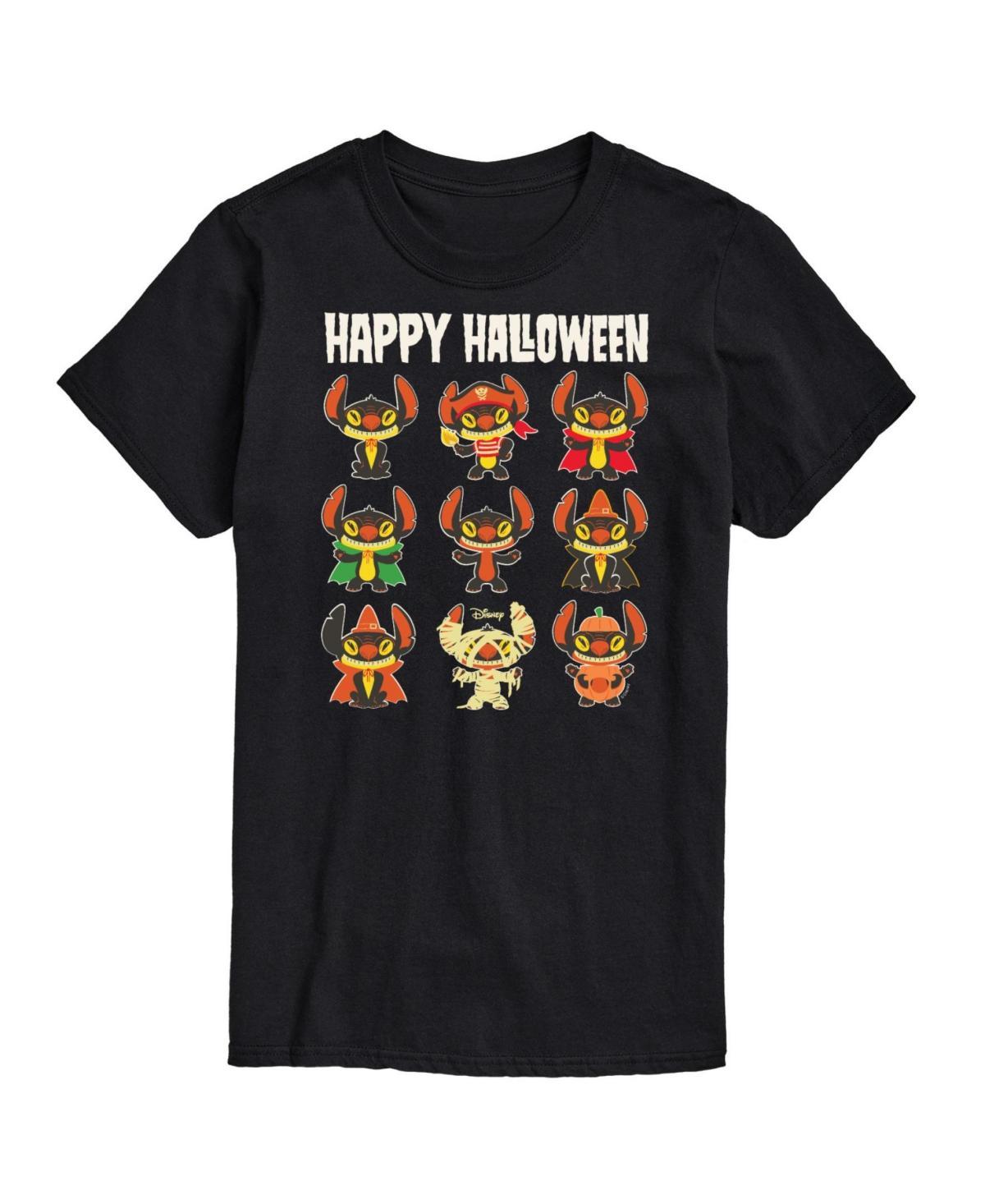 Airwaves Mens Lilo and Stitch Halloween Short Sleeve T-shirt Product Image