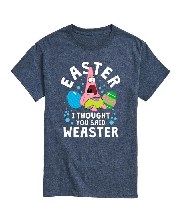 Airwaves Mens Spongebob Easter Weaster T-shirt Product Image