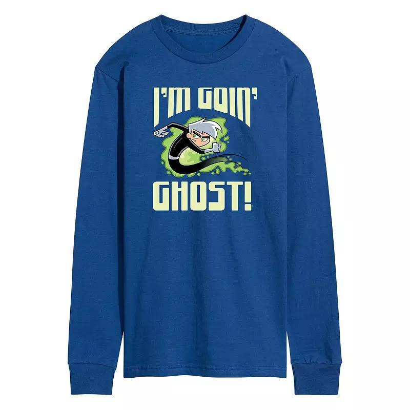 Men's Danny Phantom I'm Goin' Ghost Graphic Tee, Size: Large, Blue Product Image