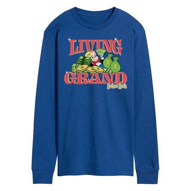 Mens Richie Rich Living Grand Long Sleeve Graphic Tee Product Image