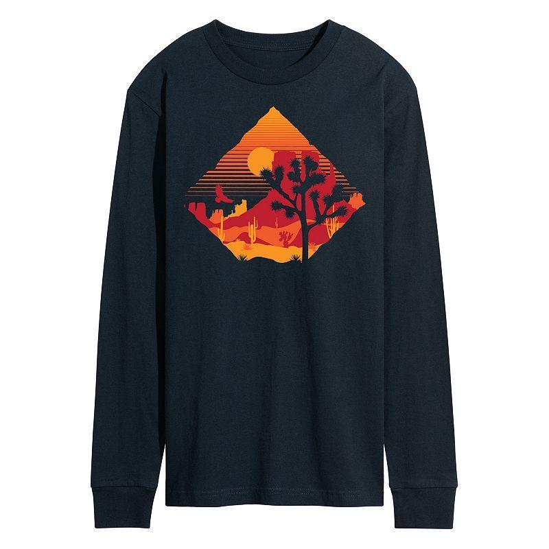 Mens Desert Sunset Graphic Tee Product Image