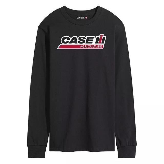 Mens Case IH Logo Distressed Long Sleeve Product Image