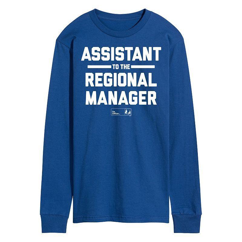 Mens The Office Assistant Regional Mgr Long Sleeve Tee Product Image