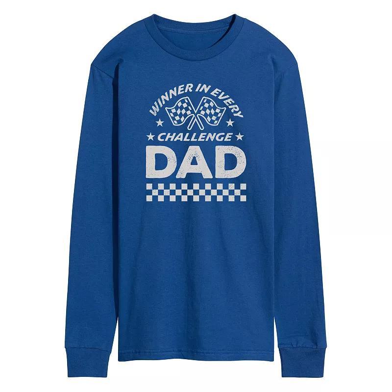 Mens The Office Finer Things Long Sleeve Med Blue Product Image