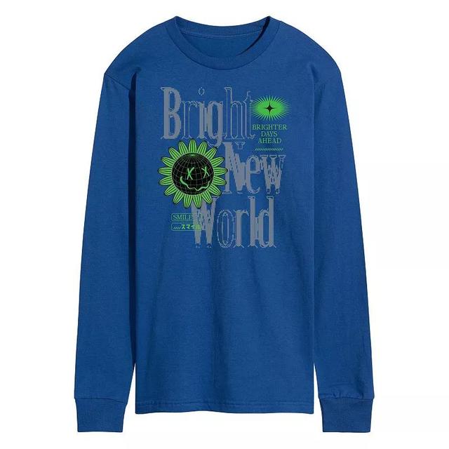 Mens Bright World Tee White Product Image