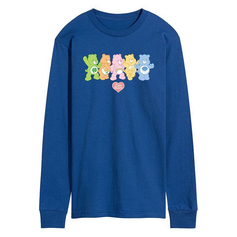 Mens Care Bears Lineup Long Sleeve Product Image