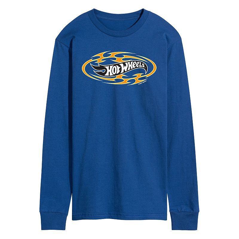 Mens Hot Wheels Flame Logo Long Sleeve Product Image