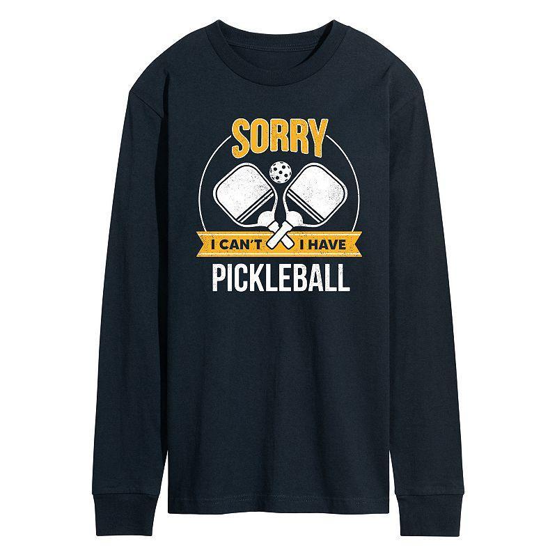 Mens Sorry Cant Pickleball Tee Product Image