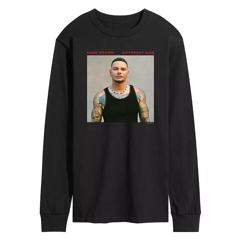 Mens Kane Brown Different Man Long Sleeve Graphic Tee Product Image