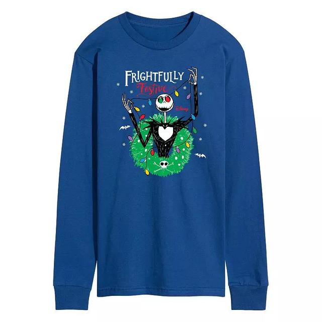 Disneys The Nightmare Before Christmas Frightfully Festive Tee, Mens Product Image