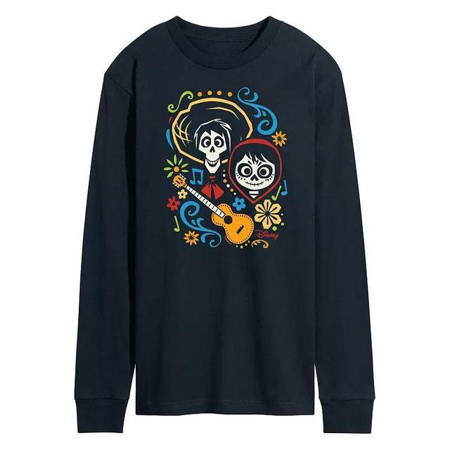 Disneys Nightmare At Christmas Mens Im Her Jack Long Sleeve Graphic Tee Blue Product Image