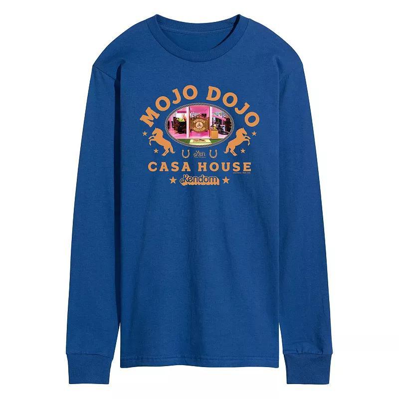 Mens Sweet As Pi Long Sleeve Tee Med Blue Product Image