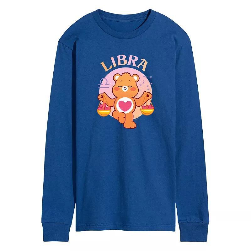 Mens Care Bears Libra Long Sleeve Graphic Tee Product Image