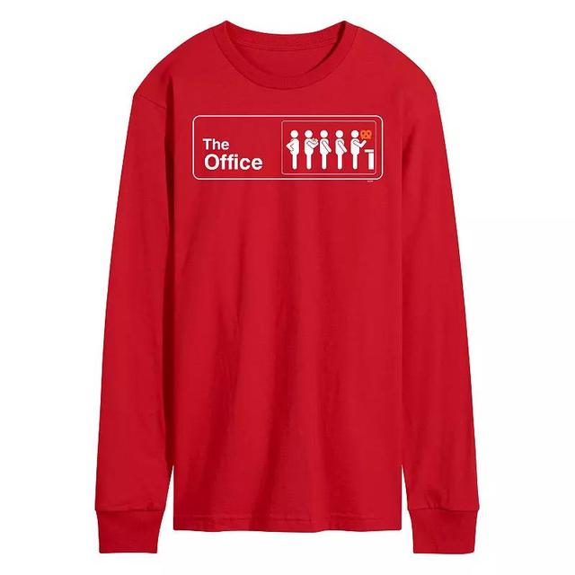 Mens The Office Pretzel Day Tee Red Product Image