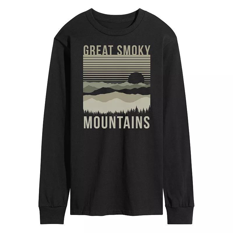 Mens Great Smoky Mountains Graphic Tee Product Image