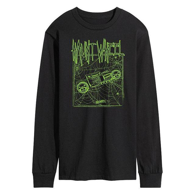 Mens Hot Wheels Haunt Wheel Long Sleeve Graphic Tee Product Image