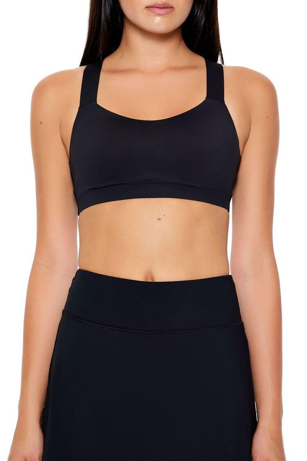 Y-Back Longline Sports Bra | Forever 21 Product Image