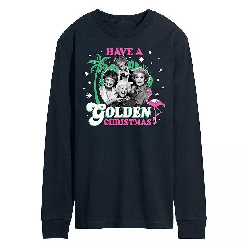 Mens Golden Girls Christmas Long Sleeve Tee Product Image