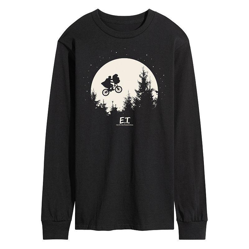 Mens ET Bike Moon Long Sleeve Tee Product Image