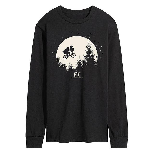 Mens ET Bike Moon Long Sleeve Tee Product Image