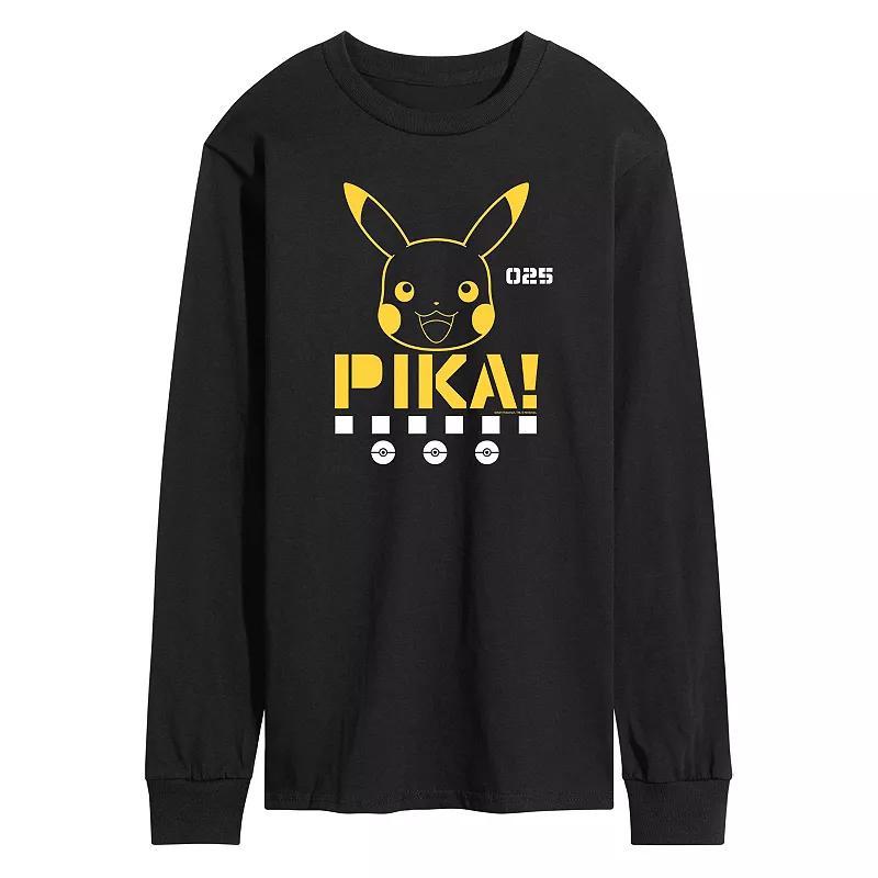 Mens Pokemon Pikachu Face Tee Product Image