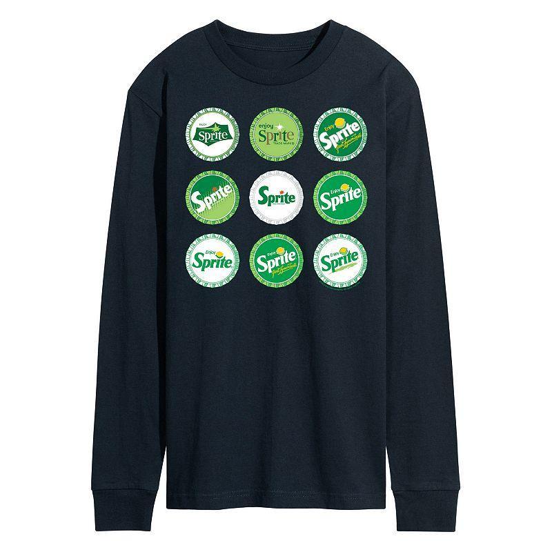 Mens Sprite Bottle Cap Evolution Long Sleeve Graphic Tee Product Image