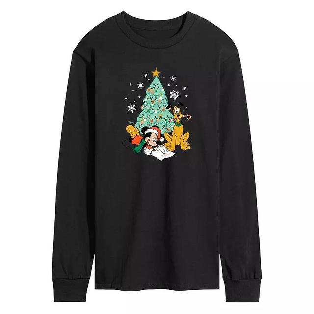 Mens SpongeBob Squarepants Patty Long Sleeve Graphic Tee Product Image