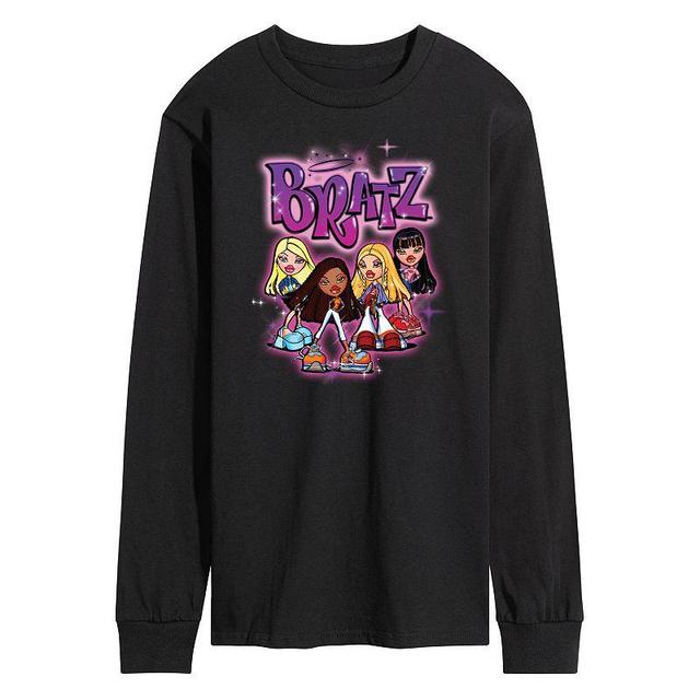 Mens Bratz Doll Group Long Sleeve Graphic Tee Product Image