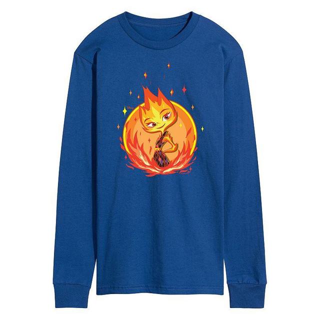 Disneys Elemental Mens Ember Badge Long Sleeve Product Image