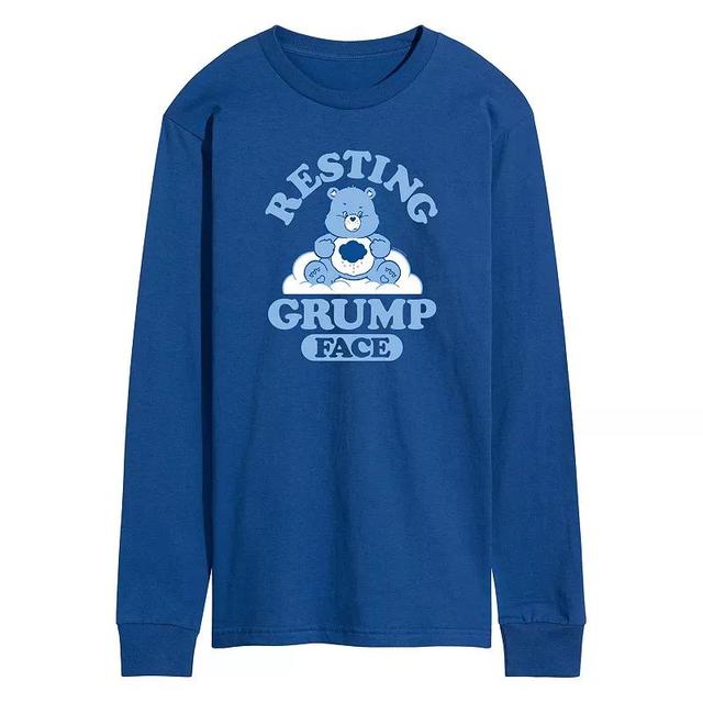 Mens Care Bears Resting Grump Face Long Sleeve Product Image