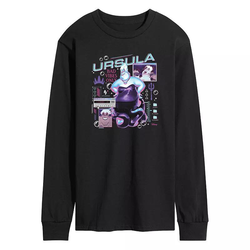 Mens Barbie Logo Long Sleeve Graphic Tee Blue Product Image