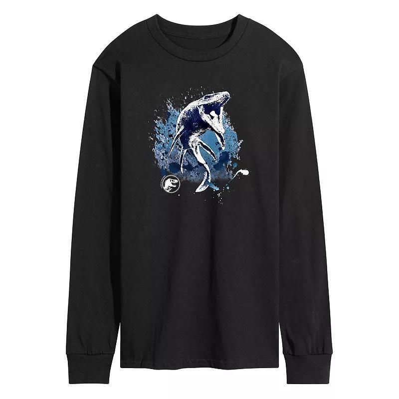 Mens Jurassic World Mosasaurus Long Sleeve Product Image